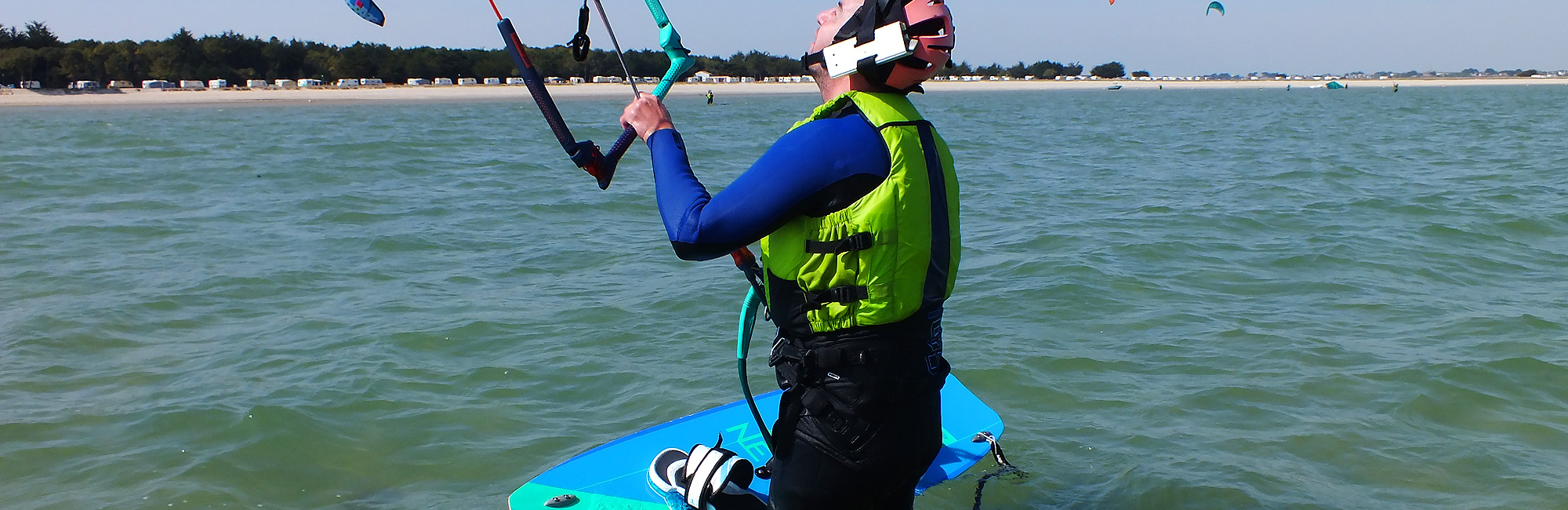 ecole de kitesurf à quiberon